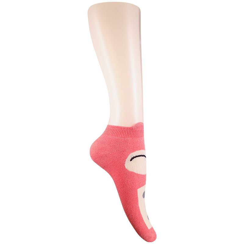 Media tobillera de perezoso con orejitas