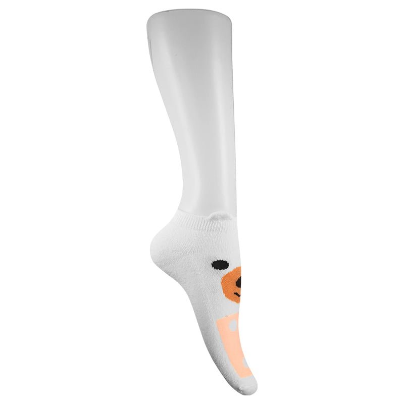 media tobillera de oso con orejitas