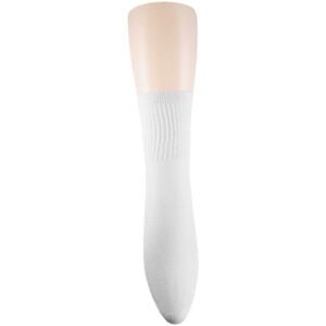 Medias llanas tipo zapatilla 1/2 Blanca. Nomada Socks. Medias hechas con estilo