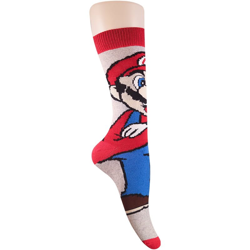Mario Bros Retro calcetín largo .
