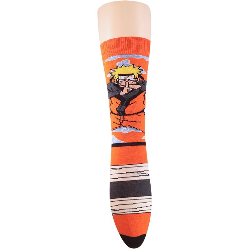 Naruto original en calcetín largo. Ya en Nomada Socks. Medias hechas con estilo