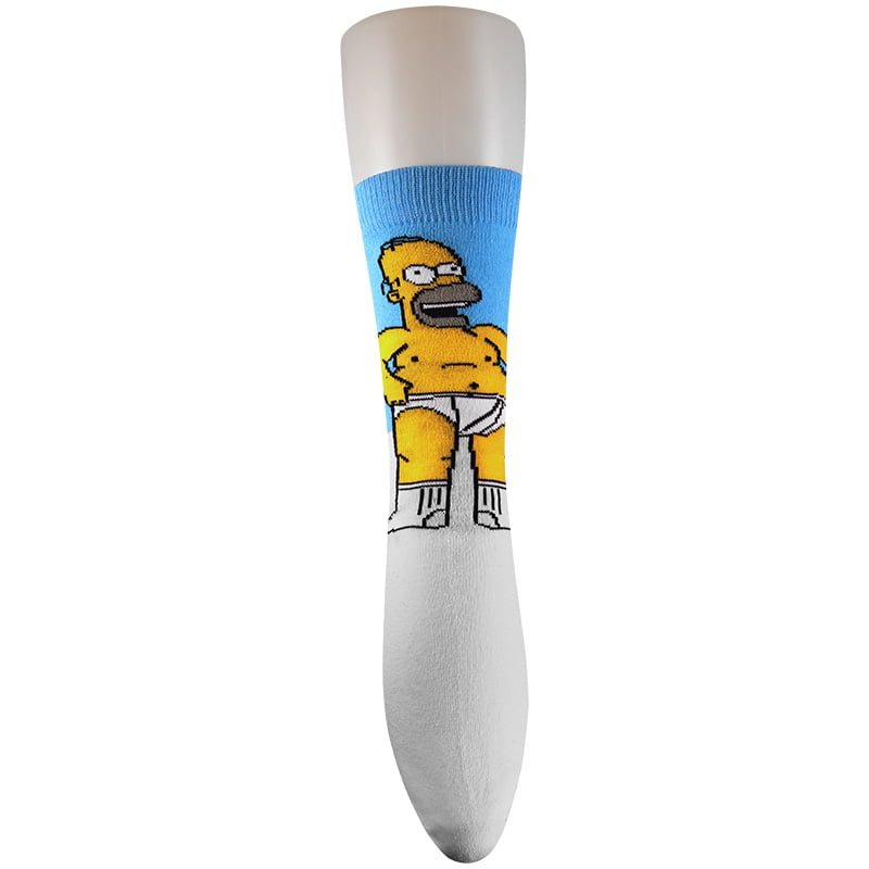 Homero en calsoncillo en Nomada Socks. Medias hechas con estilo