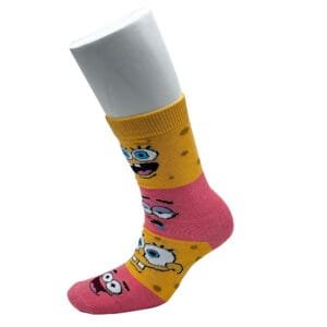 Calcetin Bob Esponja y Patricio Estrella