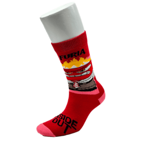 Furia de Intensamente . Calcetín Largo.