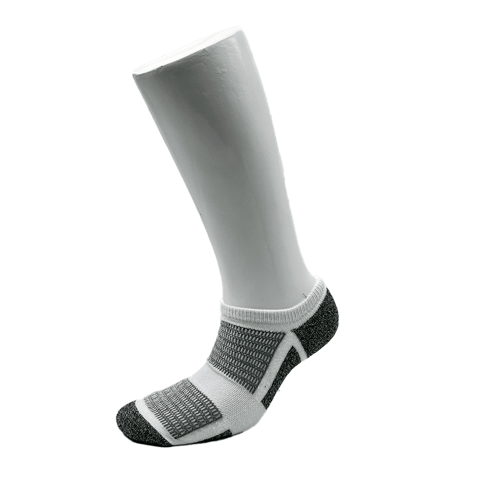 Media deportiva v2 Blanca. Medias Tobilleras