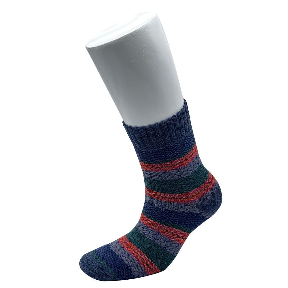 Afelpado Multicolor 1 . Calcetín Largo.