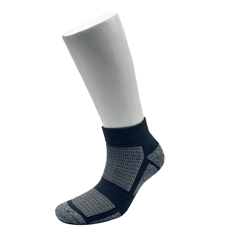 Media deportiva Mediana Negra. Medias Tobilleras